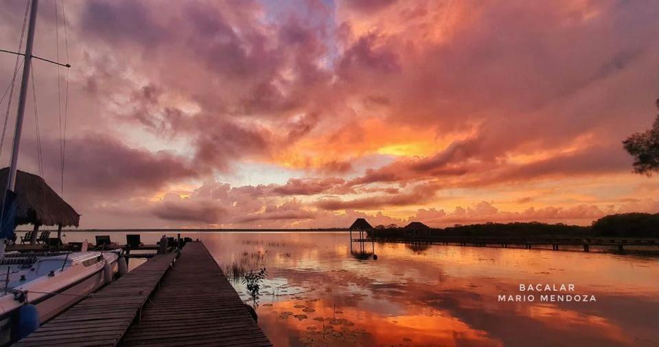 Cabanas Hostal & Camping Magic Бакалар Екстер'єр фото